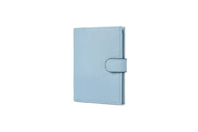 RFID-Reisepass-Tasche, multifunktional, Leder - 7