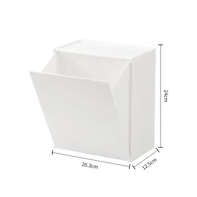 Wandmontierte Aufbewahrungsbox Bad staubdicht Organizer - 8