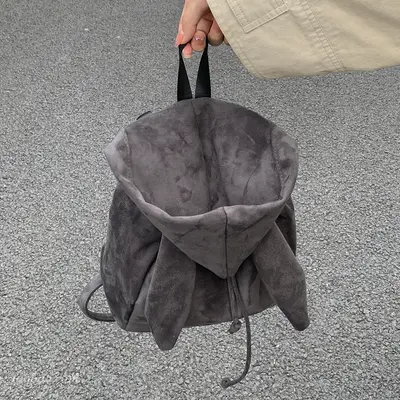 Suede-Look Diamond Quilted Women's Backpack Large Capacity 2026 - 5
