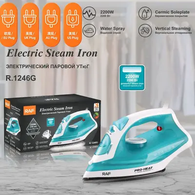 Electric Iron Steam Spray Household Garment Ironer - 8