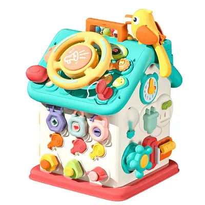 Children's Busy Cube, Six-Sided Early Education Puzzle Toy