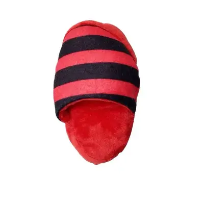 Squeaky Plush Slipper Dog Toy Chew-Resistant Small Breed - 8