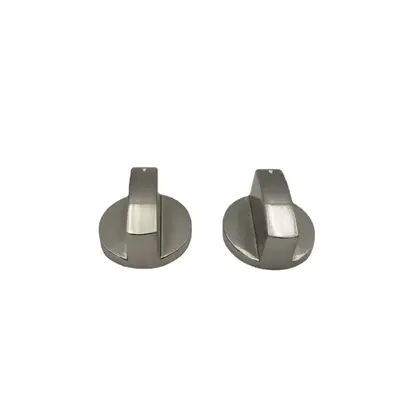 Gaz Ocağı Metal Çinko Alaşımlı Döner Düğme, 8MM6MM Yuvarlak Ateşleme Anahtarı