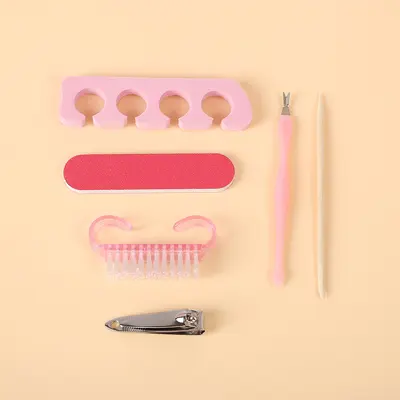 Portable nail care kit with clippers, file and tools - 3
