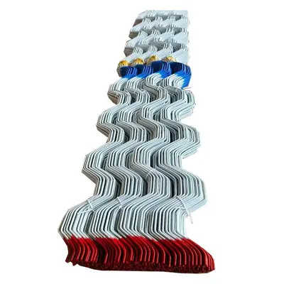 Sera örtüsü sabitleme yayı, plastik kaplamalı, 1 adet