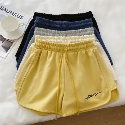 Women's 2025 Summer Loose High Waist Sports Shorts