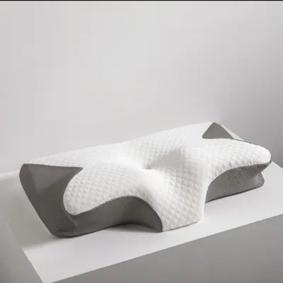 Memory Foam Pillow with Butterfly Shape and Slow Rebound for Neck Support