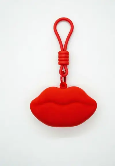 Silicone Lipstick Pouch, Zipper Coin Purse, Small Bag - 10