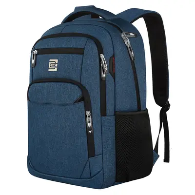 Bruno Cavalli Men's Lightweight Business Backpack with Laptop Compartment - 8