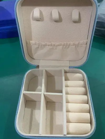 Taşınabilir mücevher saklama kutusu mini küpe yüzük kolye mücevher kutusu mücevher ambalaj kutusu sınır ötesi spot toptan satış - 13