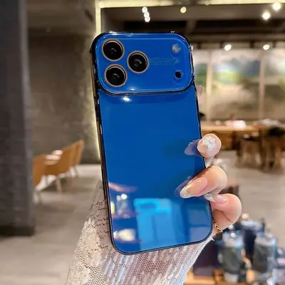 iPhone 17 Pro Max uyumlu kılıf, elektrokaplama cam - 7
