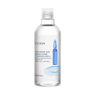 Visual beauty hyaluronic acid essence water, moisturizing, hydrating and skincare, wet compress toner, large bottle lotion - 10