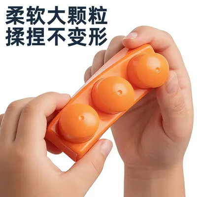 Soft Silicone Large Building Block Set for Babies, Early Education Toy - 4
