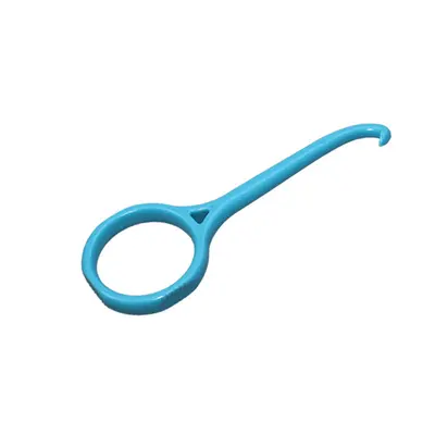 Orthodontic aligner removal hook tool - 9