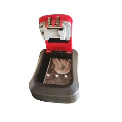 Combination Key Lock Box, No-Drill Door-Mounted Key Storage
