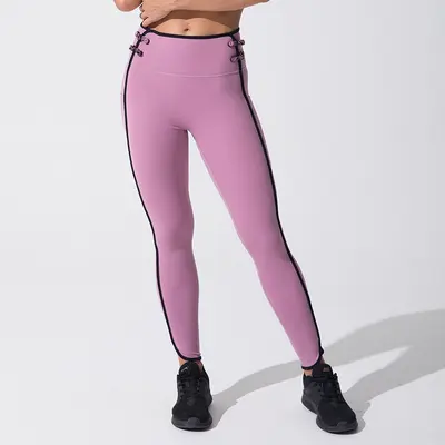 Yoga Suit Set with Long Pants, Sports Pilates Fitness - 11