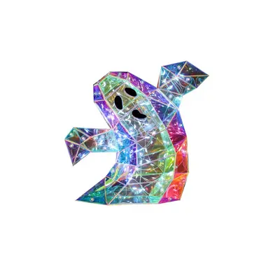 Glowing Short-Arm Ghost Night Light for Halloween and Easter Party Decoration