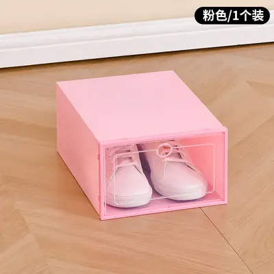 Transparente Schuhbox aus Kunststoff mit Deckel, Schuhaufbewahrung für zu Hause, staubdicht und feuchtigkeitsresistent, Schuhregal, Großhandelsakrylbox - 7