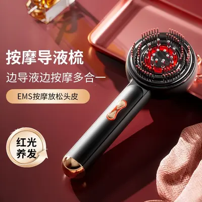 Electric massage comb EMS red light therapy