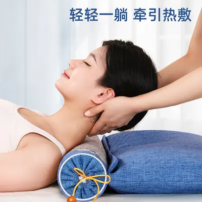 Cervical Spine Pillow Heated Neck Support Pillow - 3