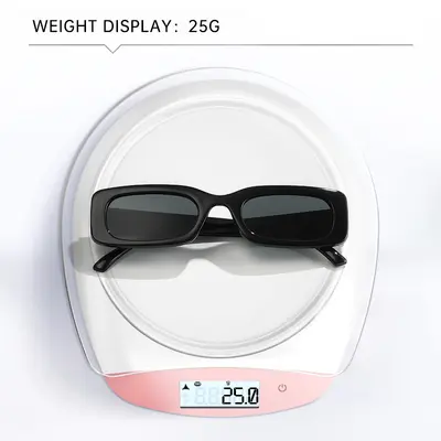 Women's Square Leopard Print Full-Frame Sunglasses, 2025 Style - 5