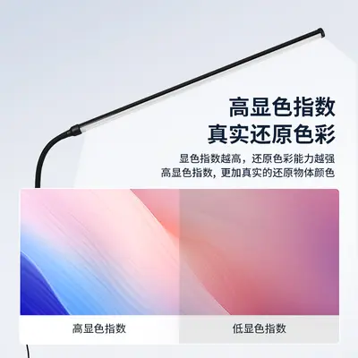 LED klipsli masa lambası USB göz koruyucu küçük masa lambası öğrenci yurdu çalışma lambası yaratıcı yatak başı okuma lambası klips