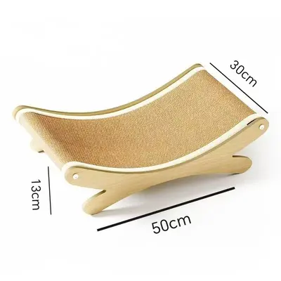 Cat Scratcher Sofa Lounger with Integrated Scratching Pad, Extra Large - 6