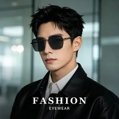 Men's Polarized Sunglasses Model 7217 with UV Protection for Driving - 4