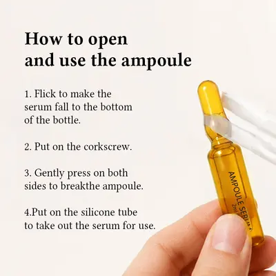 SKINCARE AMPOULES Collagen Peptide Essence 2ml*20 Skincare Ampoule Set