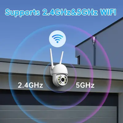 WiFi PTZ Dome-Überwachungskamera, HD wasserdicht