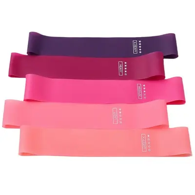 Silicone Resistance Band for Glute Training, Yoga and Fitness - 6