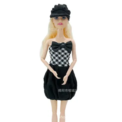 Zweiteiliges Modeset mit Rock für 11-Zoll-Barbie-Puppen