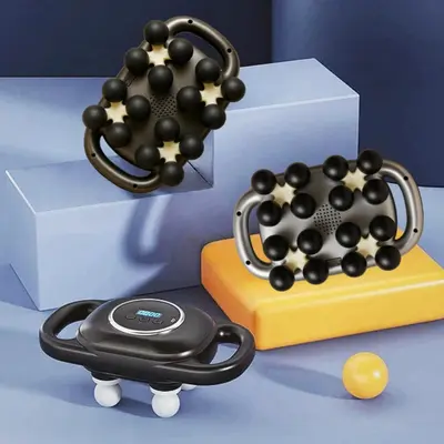 Mini-Massagepistole, mehrstufig, Tiefengewebe, Impuls mit Wärmefunktion - 12
