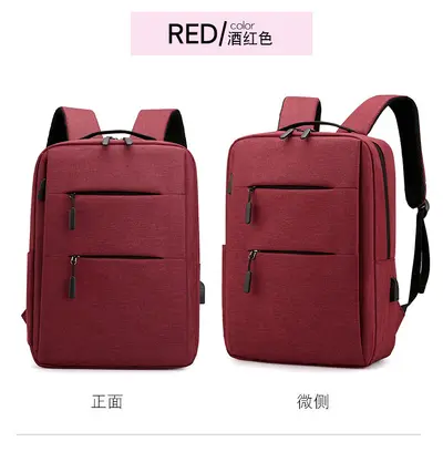 Minimalist Nylon Unisex Backpack, Business and Commuter Use - 7