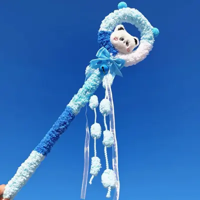 Christmas Fairy Magic Cat Teaser Wand with Bell - 11