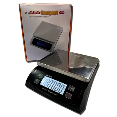 Dış Ticaret SF802 Mutfak Terazisi 30kg Paslanmaz Çelik Elektronik Terazi Kitchen Scale Fırın Elektronik Terazisi Küçük Tezgah Terazisi - 8