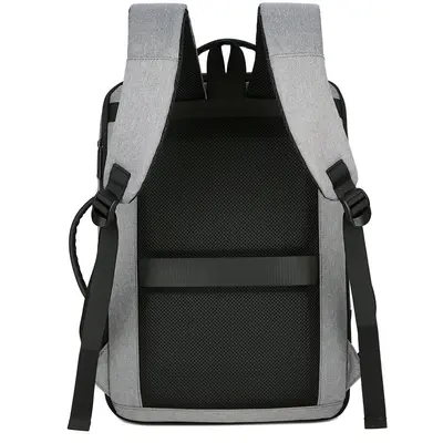 Expandable Waterproof Backpack with USB Charging and Laptop Slot - 4