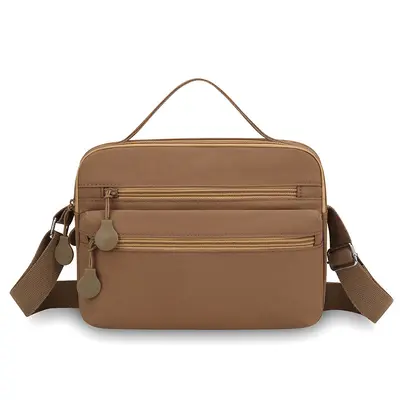 Small Square Nylon Crossbody Bag, Multifunctional Women's Shoulder Bag - 4
