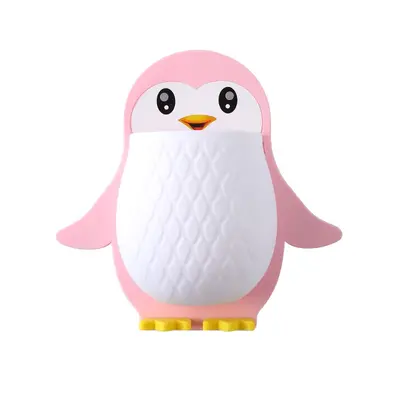 Niedlicher Pinguin Regal Kosmetik Aufbewahrungsbox Badezimmer Wandmontage Zahnbürsten Zahnpflege Box Nachttisch Organizer Aufbewahrungsregal - 6