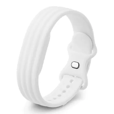 Google Fitbit Air İçin Tek Renk Spor Silikon Kayış - 11