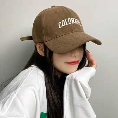 High-end Deepened Top Large Head Circumference Brushed Baseball Cap Women's Autumn Summer Versatile Face-Slimming Wide Brim Duck Bill Cap Men's Structured - 10