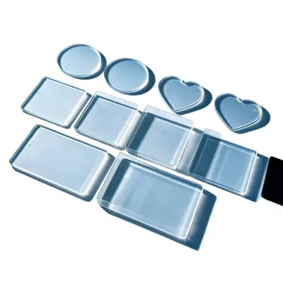 INS Style Acrylic Fridge Magnets, Self-Adhesive, DIY Material Set