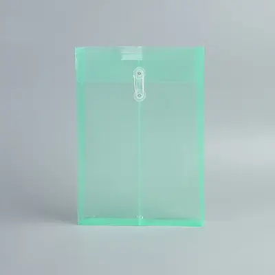 Thick A4 Transparent File Bag, Drawstring, Large Capacity, Waterproof - 11