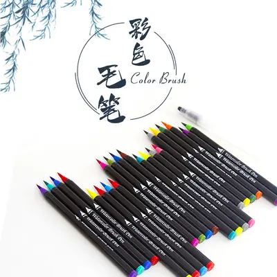 Wasserlösliches Aquarellpinsel-Set