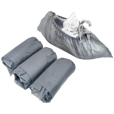 Disposable Non-Slip Shoe Covers, Waterproof, Non-Woven Fabric