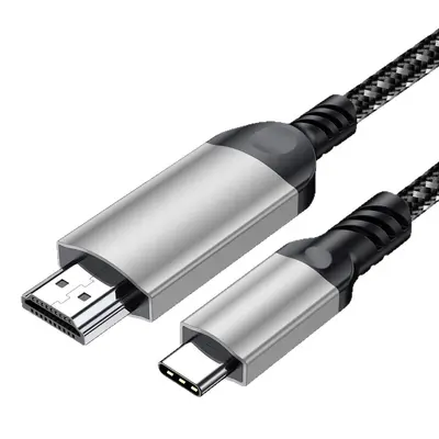 USB-C auf HDMI-Kabel 4K Bildschirmübertragung für MacBook und Tablet