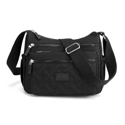 Lightweight Nylon Women's Crossbody Bag, Large Capacity, Multifunctional - 13