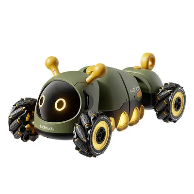 Electric Remote Control Spray Caterpillar Stunt Twisting Car Toy for Boys - 6