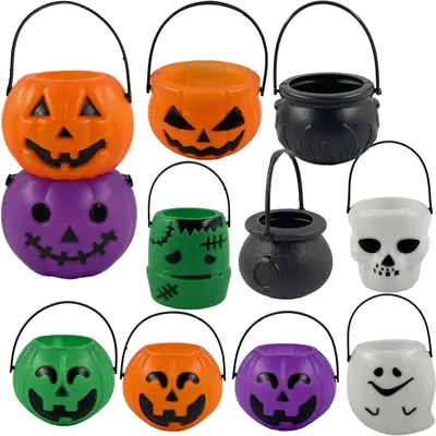 Halloween-Kürbisdose, klein, zum Aufhängen