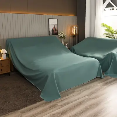 Furniture dust cover dust-proof fabric bed sheet wardrobe cover home decoration cover elastic modern simple - 12